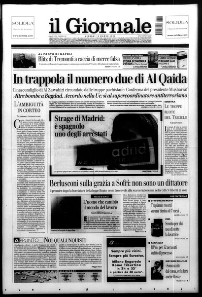 Il giornale : quotidiano del mattino